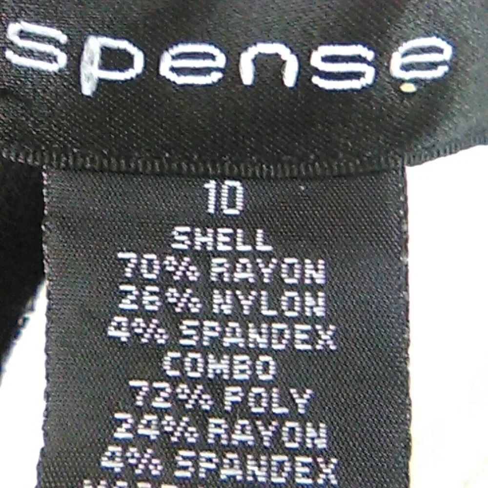 Spense Black and White Colorblock Dress - Picture 8 of 10